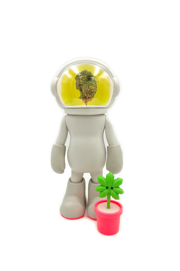 BUD - Limited edition, signed, numbered vinyl art toy and bud display